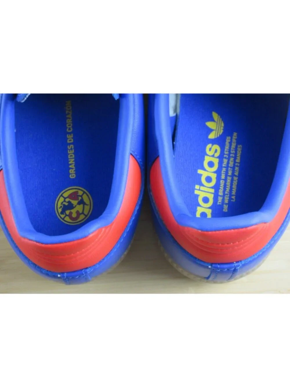 Adidas Men's Samba Licensed Club América Soccer Shoes Blue Sizes NIB KJ3531 - Picture 6 of 11